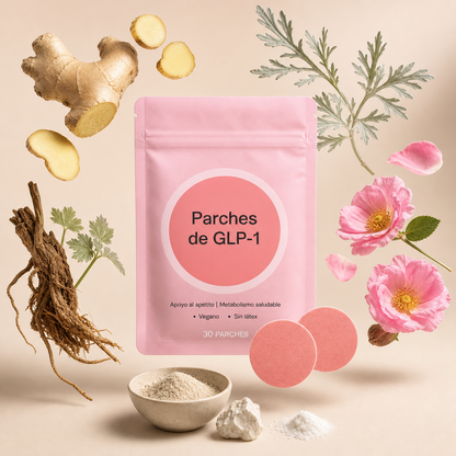 SaNmOr - Parches para Controlar Antojos | 1 al Día · Veganos · Sin Cafeína | Pack 30 Unidades